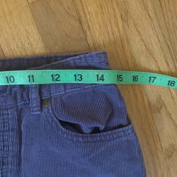 Sisstrevolution Violet corduroy wide leg button up pant size 27/6 - Picture 7 of 7